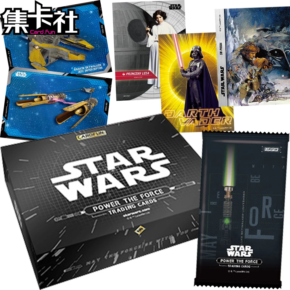 بطاقة جديدة. بطاقات مجموعة حرب النجوم الأصلية الممتعة بتصميم إبداعي لشخصية الفيلم بطاقات مبارزة بدم ساخن هدايا للأطفال