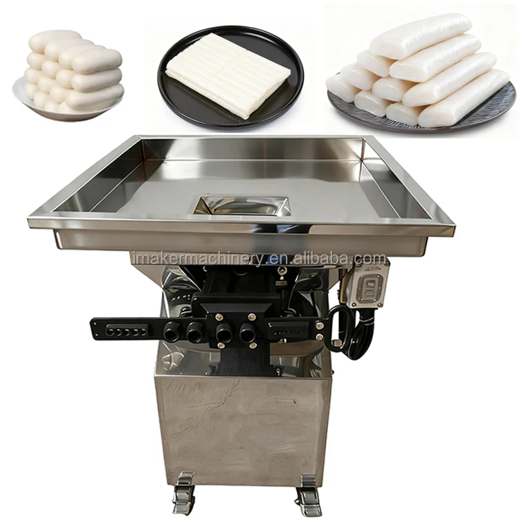 Hot Sale Commercial Korean Rice Cake Machine / Automatic Rice Cake Making Machine For Restaurant