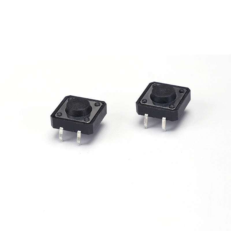 10 Stück 12x12 Tact-Schalter DIP 4-Pin Mikroschalter 4P in verschiedenen Größen 12*12*5MM-12MM für Tastaturen und Elektronik – Detail 6