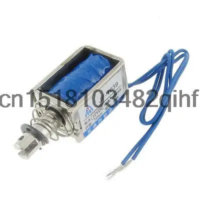 Open Frame Actuator Solenoid Electromagnet DC 12V 0.4A