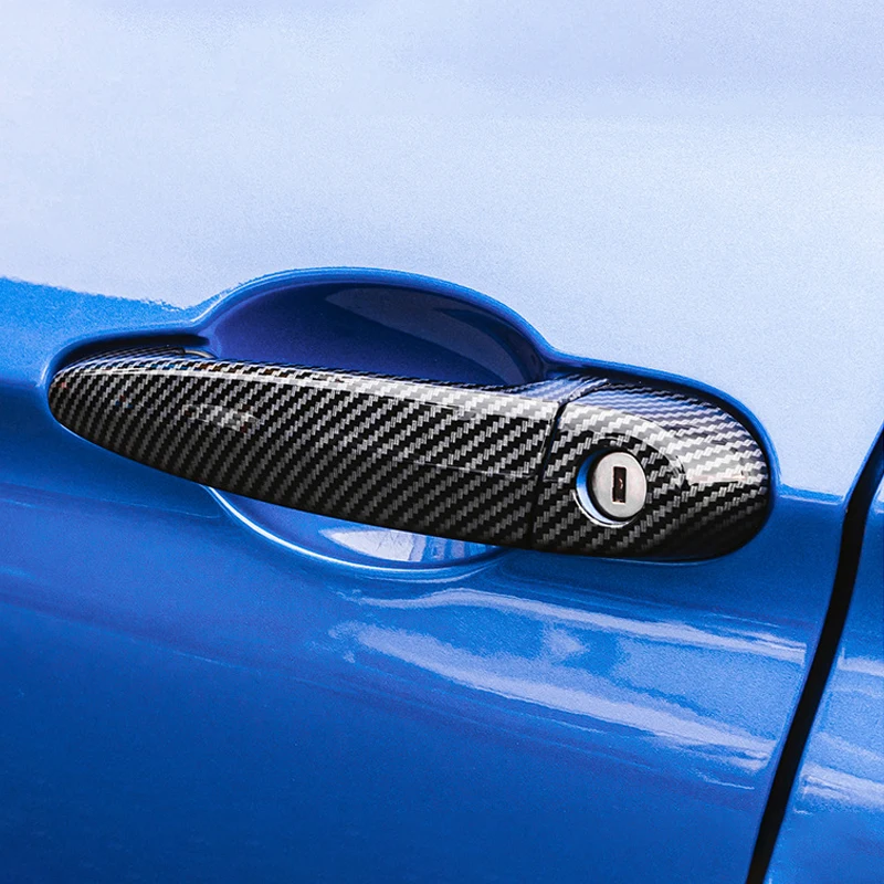 LHD Gloss Black Car Exterior Door Handle Covers Trims For BMW 1 3 Series E87 E90 E91 E92 E93 F30 X1 X2 X3 X4 X6 Auto Accessories