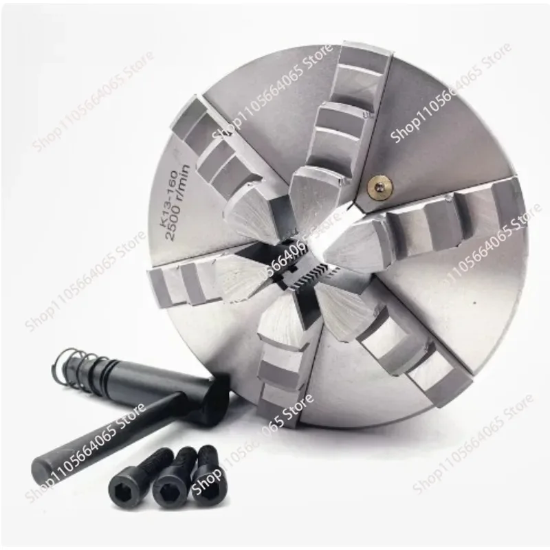 for K13-125 Machine Tool Accessory 6 Jaw Chuck 125mm   Self-centering Chuck Manual Metal Lathe Chuck  1pcs