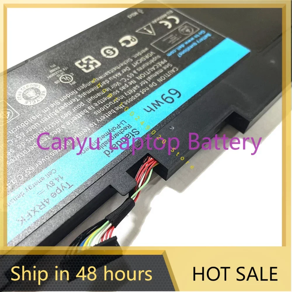 

New 4RXFK Battery For XPS 14 L421X Ultrabook 14-L421x L421x L412Z Series Replace C1JKH FFK56 14.8V 69WH Free Tool