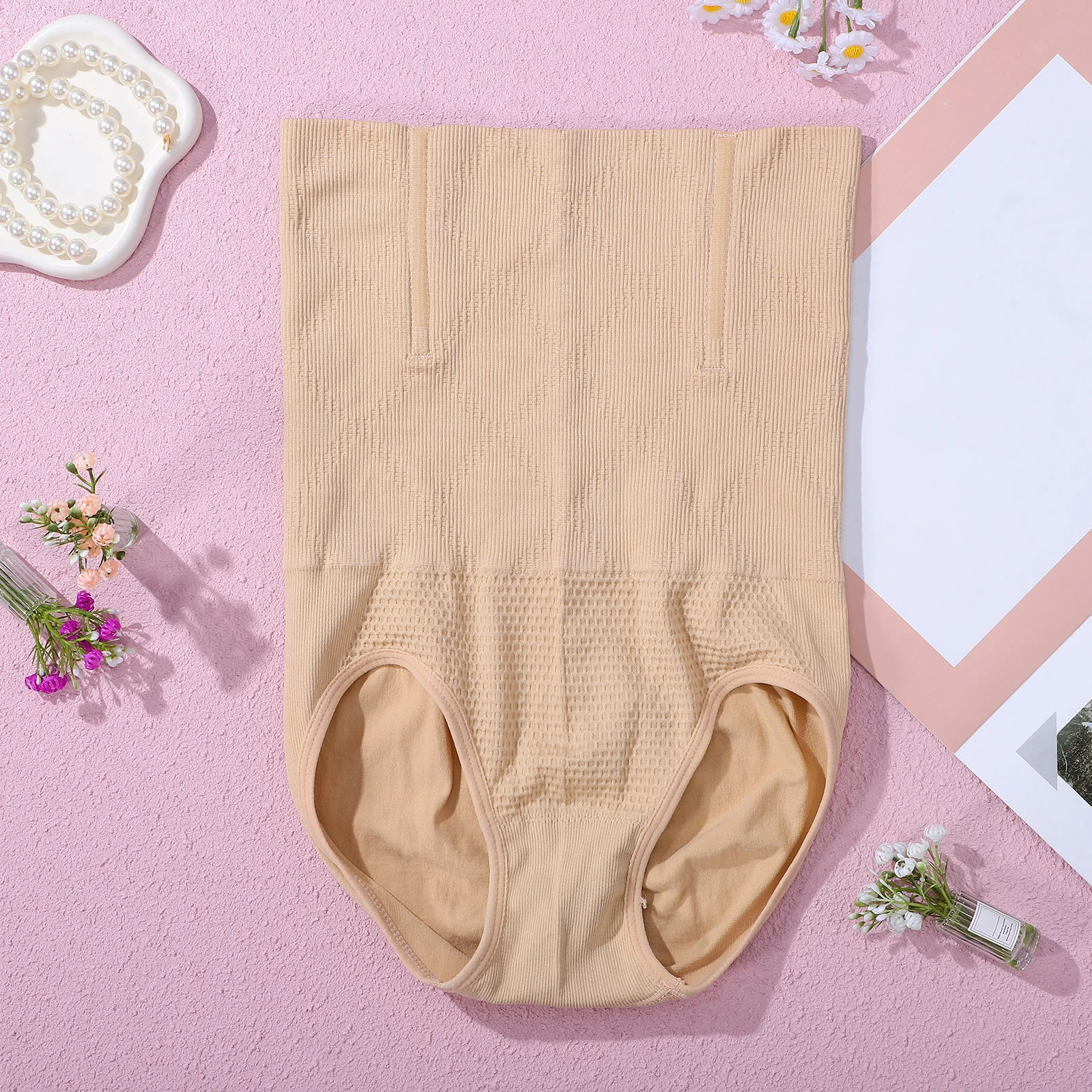 

High Waisted Shapewear Shorts for Women Sculpting Body Girdle under Dress Pants Corset Shaper Miss Nylon