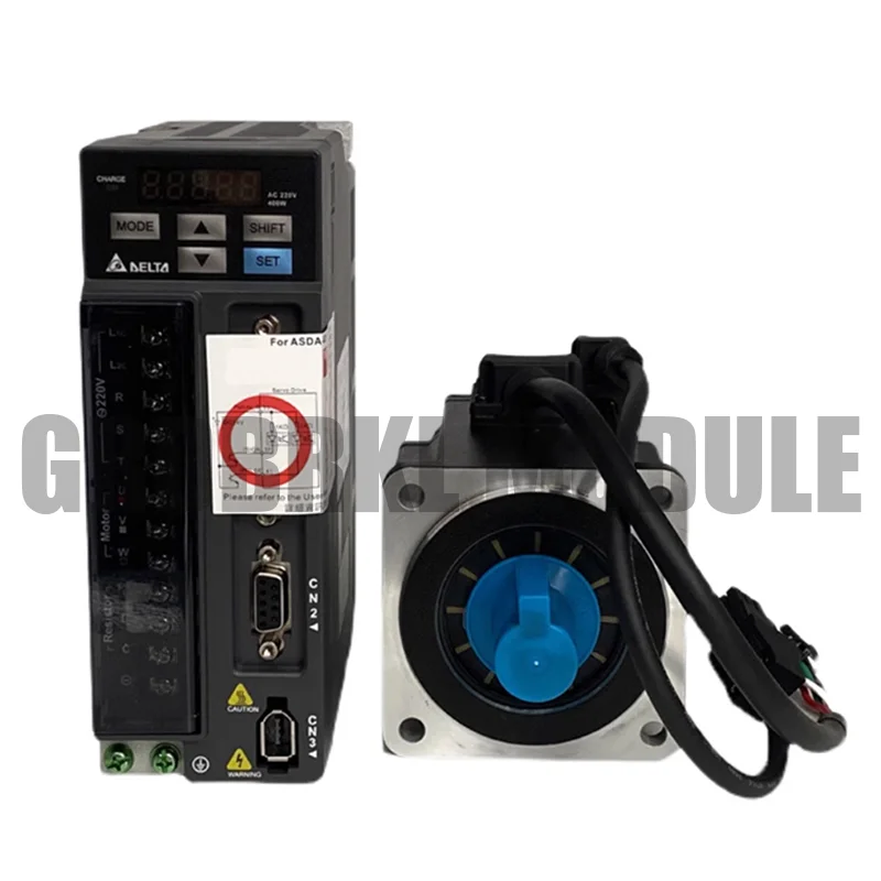 New Original AC Servo Motor Drive Kit Brake 3kW 19.1NM 1500rpm ECMA-F11830SS+ASD-B2-3023