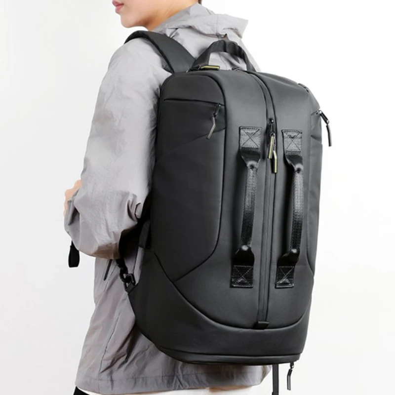 

Мужской деловой рюкзак для ноутбука большой емкости, рюкзак для фитнеса и путешествий, легкая уличная сумка на одно плечо