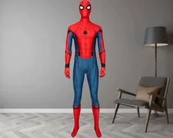 Halloween Male Adults Homecoming Peter Parker Spiderman costume SuperHero Cosplay Zentai Bodysuit Party JumpSuit