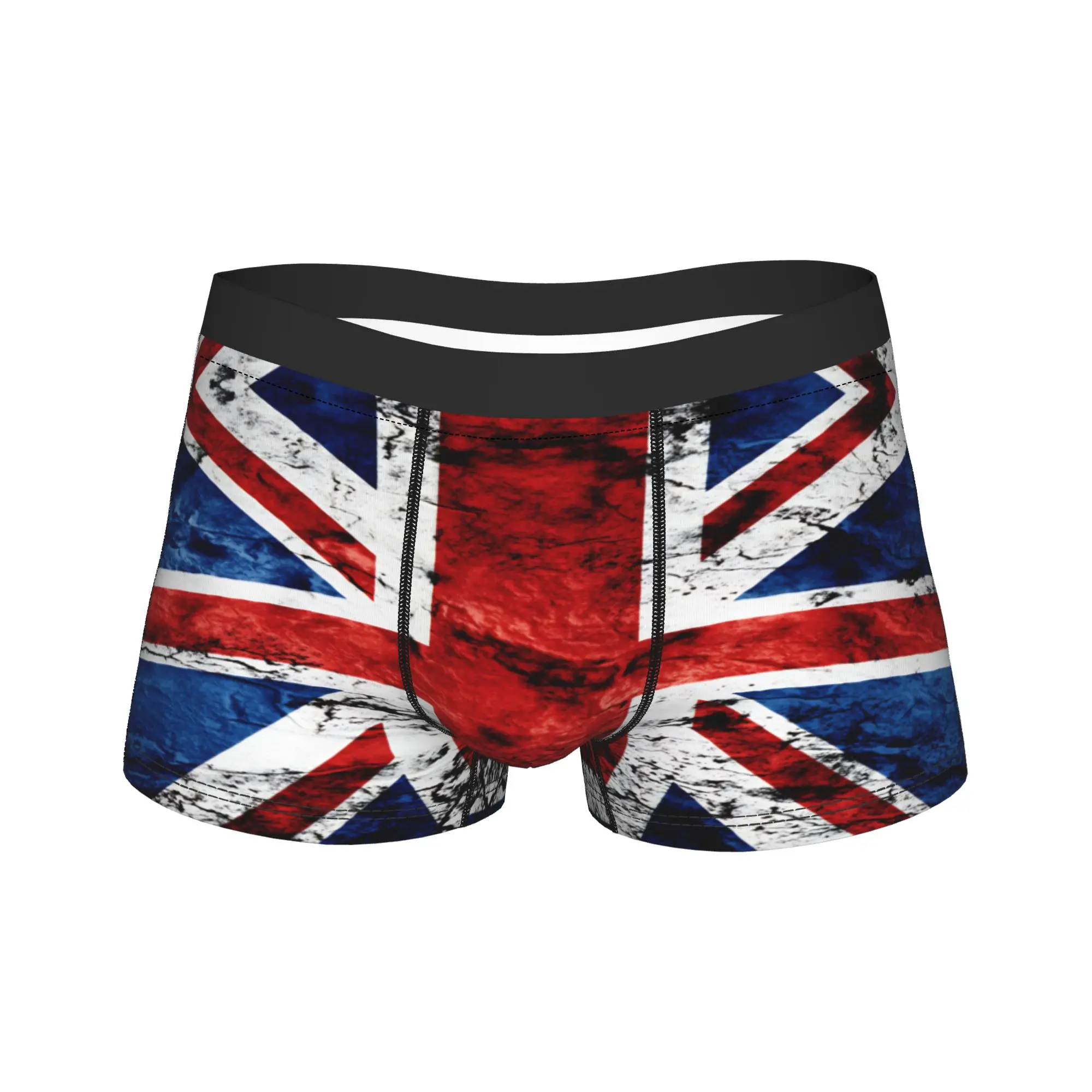 Vintage Union Jack Flag Of Great Britain Underwear  Customs Trunk Trenky Men Panties Comfortable Shorts Briefs Birthday Present