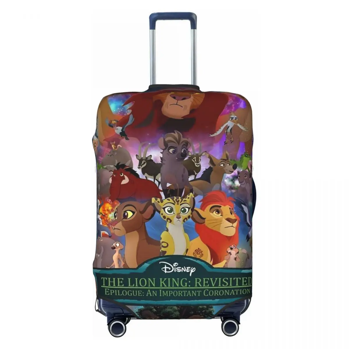 

The Lion King Suitcase Cover Washable Luggage Protective Covers for 18-32 inch