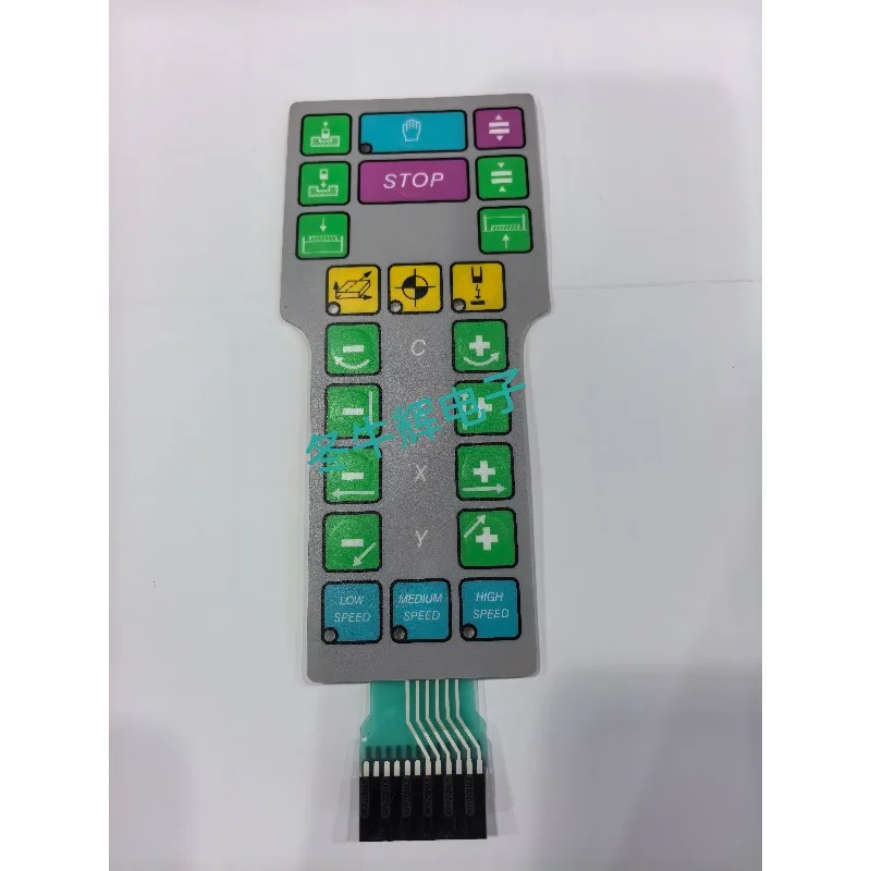 keypad control panel Manual button key film for Charmilles Wire EDM- Low Speed Machine Spare Parts