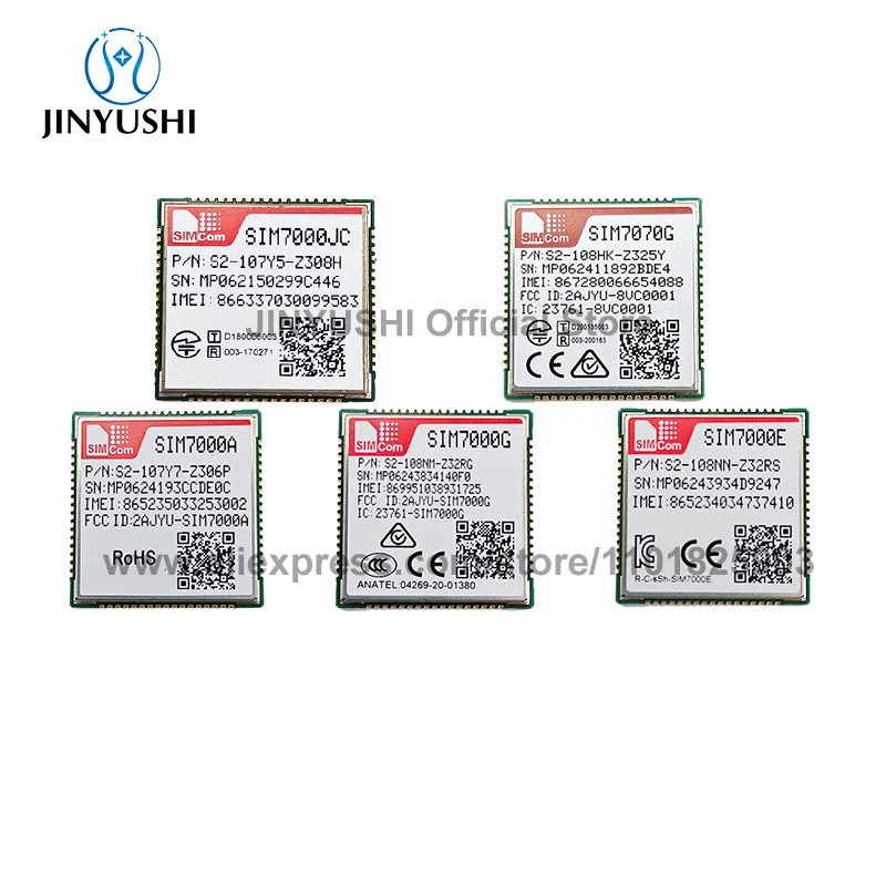 1Pc SIMCom Cat-M/NB-IoT/GSM Module LCC module SIM7000A SIM7000G SIM7000JC SIM7000E SIM7000C SIM7070G SMT Type Module