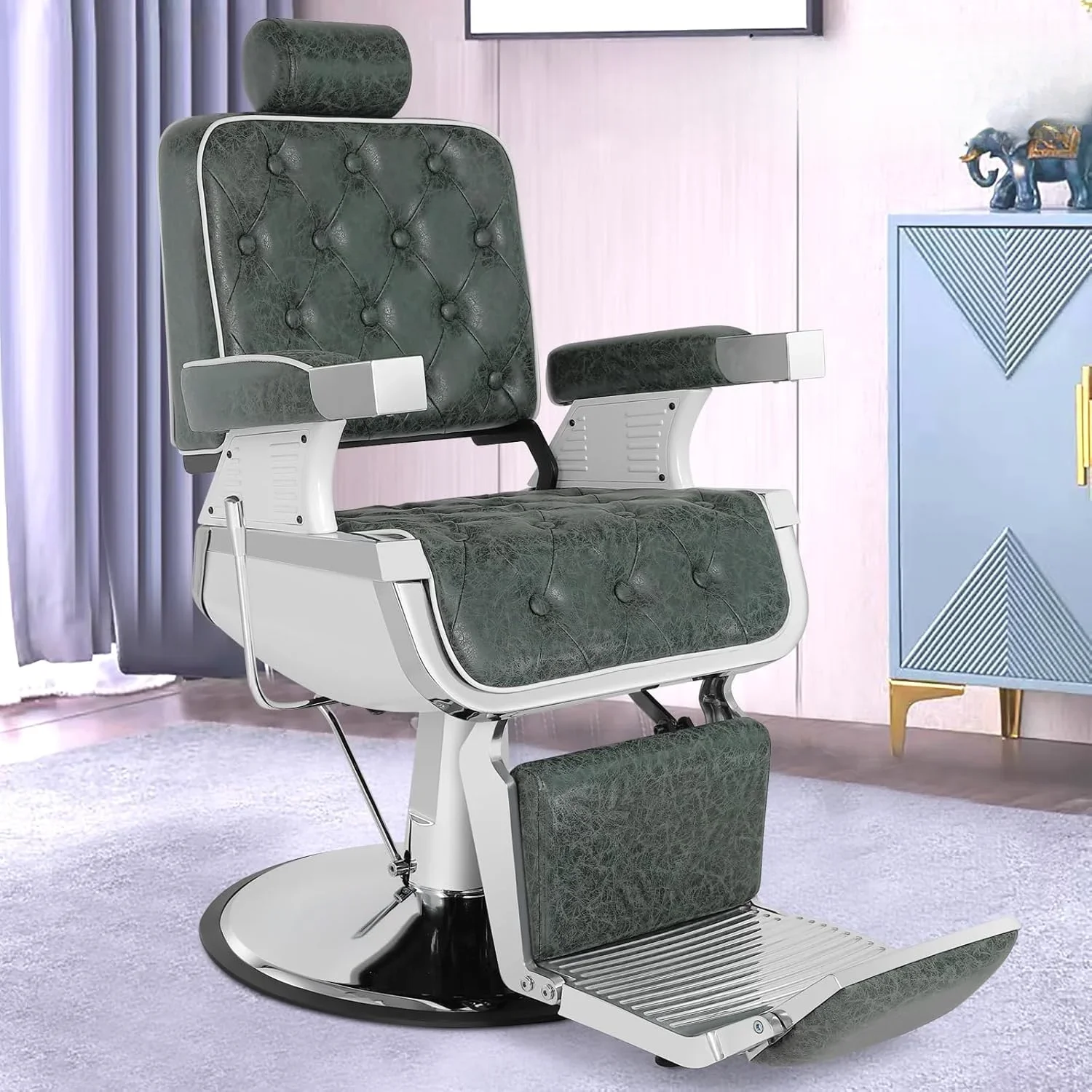 

Salon Chair Heavy Duty Hydraulic Recline for Hair Stylist Tattoo Salon Beauty Spa Chair