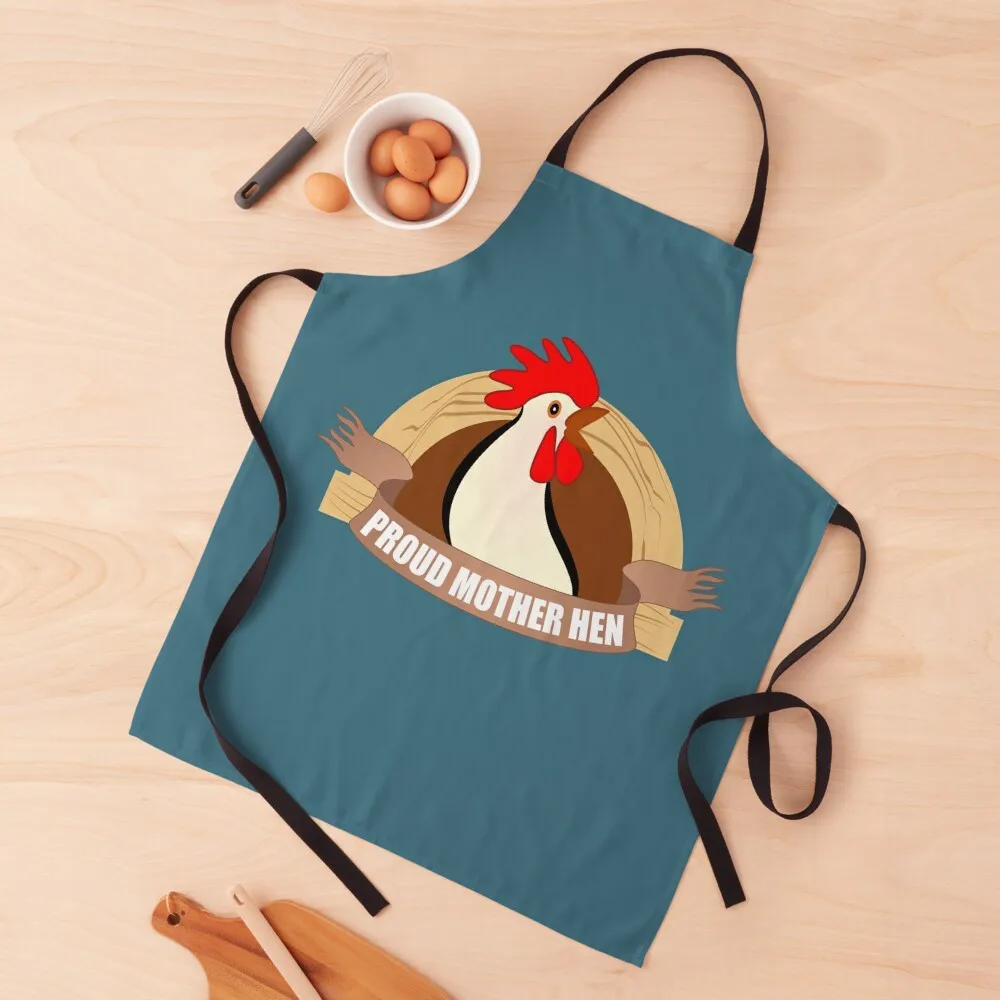 

Proud Mother Hen - Chicken Mom Apron Utensils For Kitchen Kitchen Handle For Women Kitchen Things Home And Apron