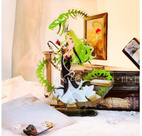 Japanese Anime Honkai Impact 3 Mobius Acrylic Stand Figure Model Plate Cosplay Collection Desktop Decor Gifts KJKJ