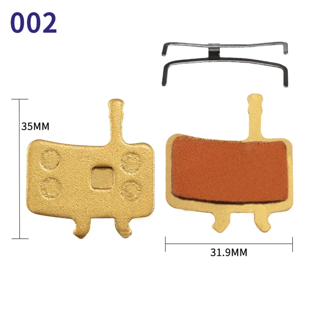 For Mountain Biking Metal Brake Pads Mountain Bike Brake Pads Braking Performance Easy Installation High Braking Power