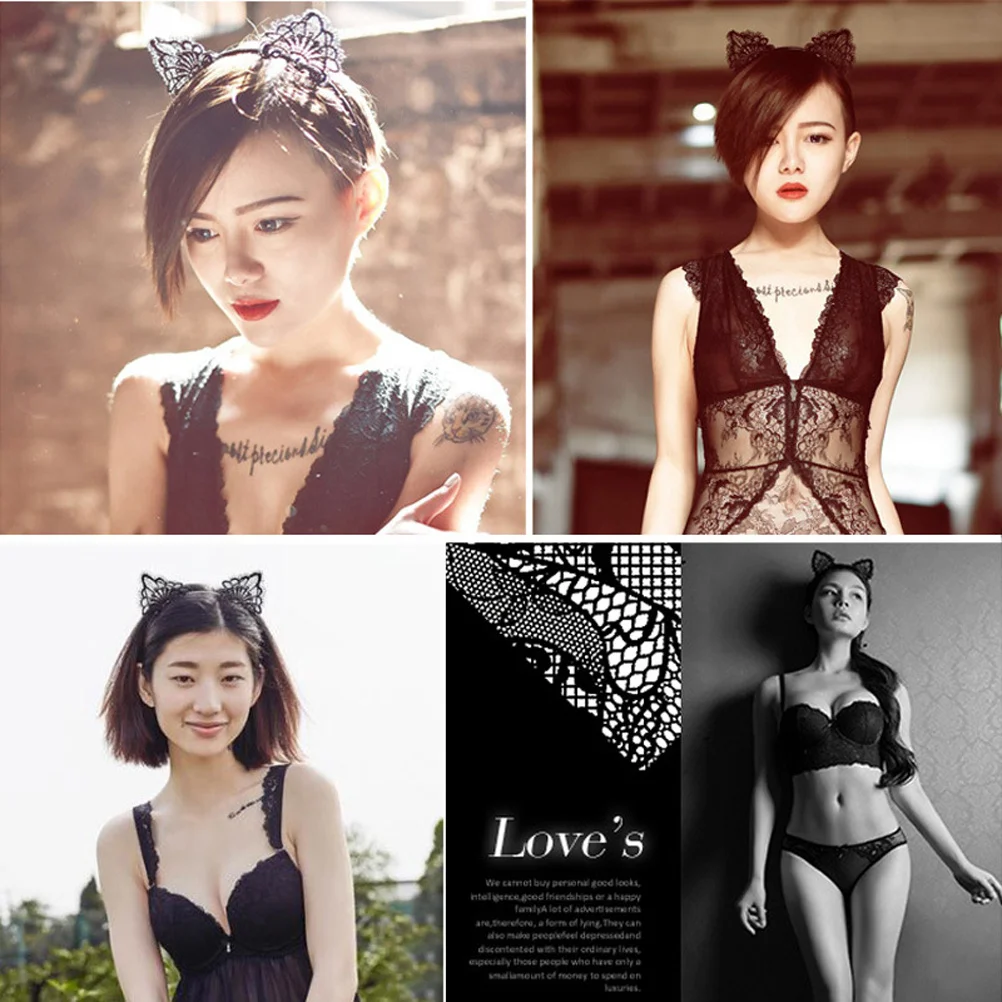 

Ears Headband Fashion Party Halloween Christmas Masquerade Cosplay Hairband Accessory