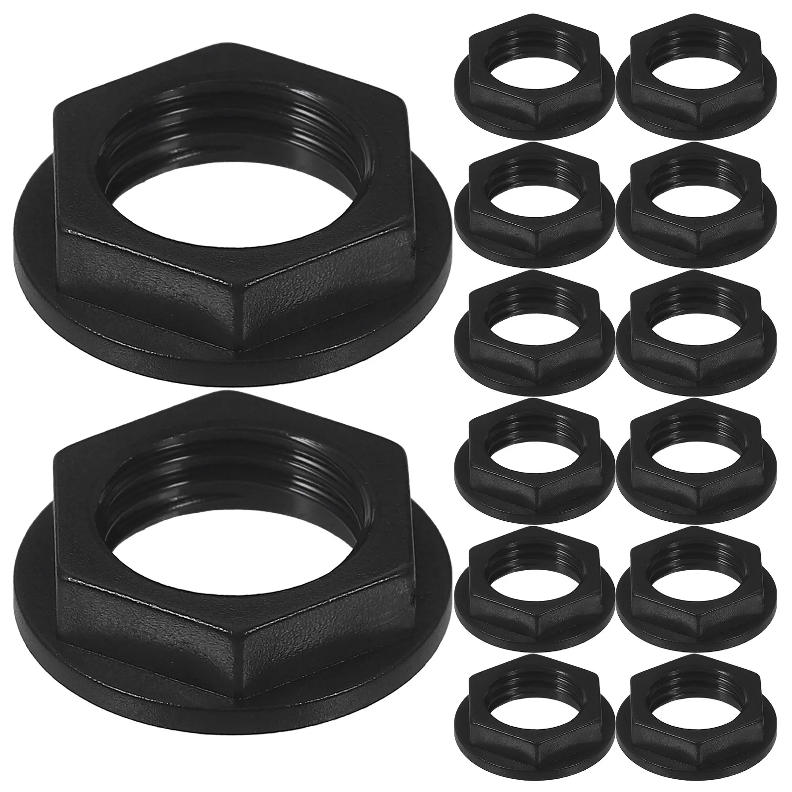 100Pcs Guitar Jack Nut Audio Jack Panel Mount Nut Audio Connector Replacement for Electric Guitar Bass Instrument Repair Upgrade view 6