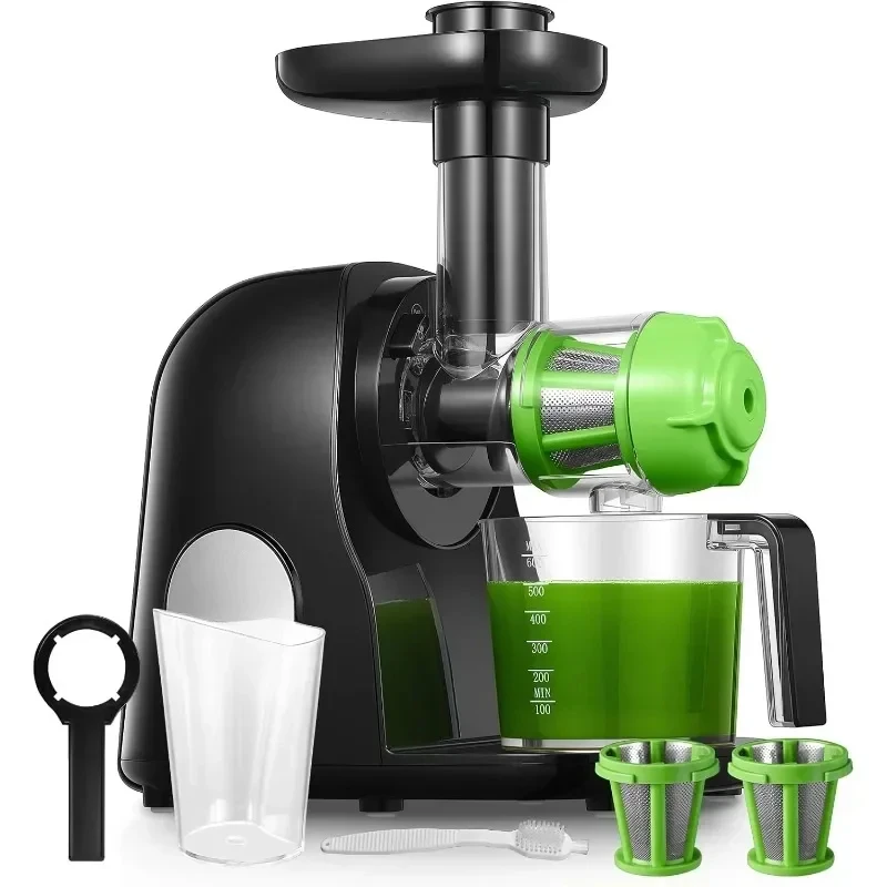 New Generation Celery Slow Masticating Juicer Extractor Easy Clean Cold Press with Quiet Motor Reverse Function