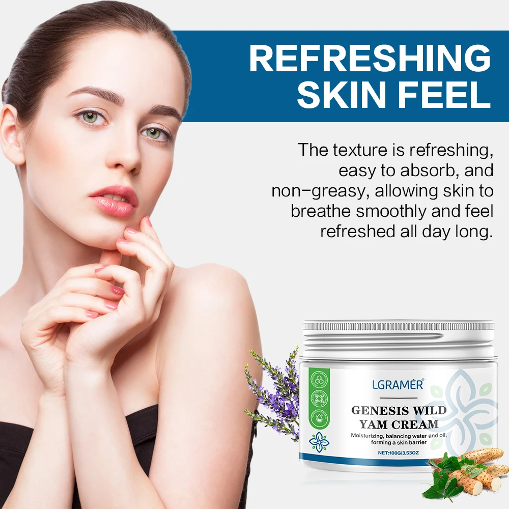 

Wild Yam Cream Balance Hormonal Harmonised Hormone Yam Root Paste For Women Improve Skin Healthy Skin Care Product