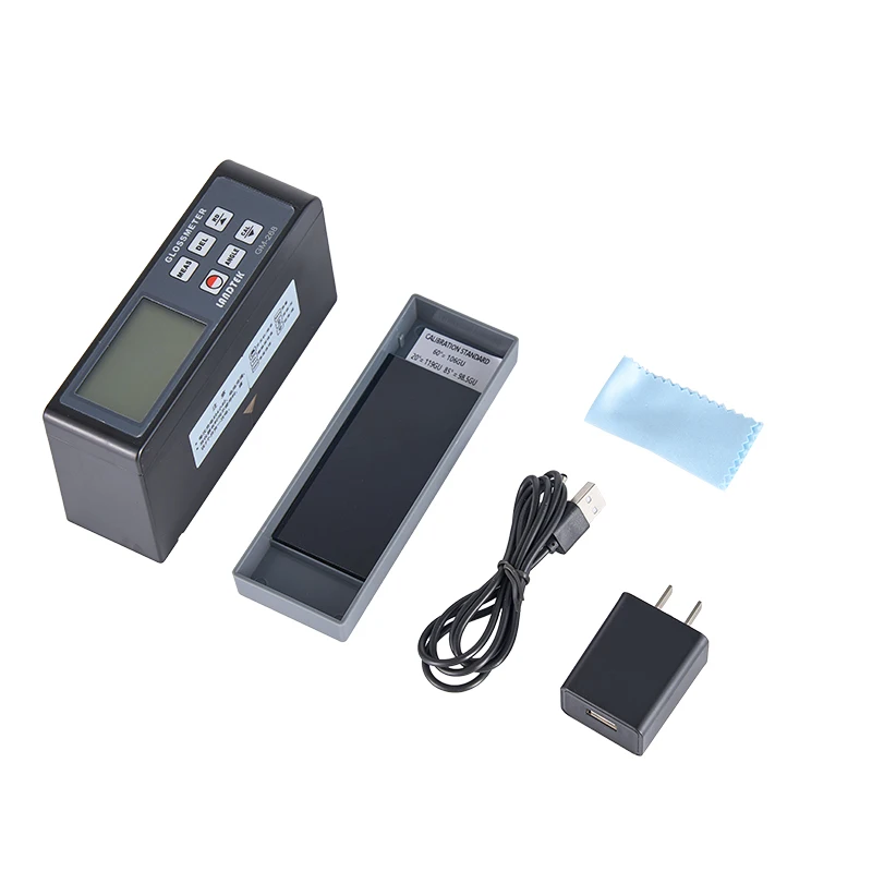 

GM-268 Glossmeter 20°/60°/85° Digital Glossmeter 0.1GU~200GU Ink Paint Marble Stone Tile Metal Surface Brightness Tester