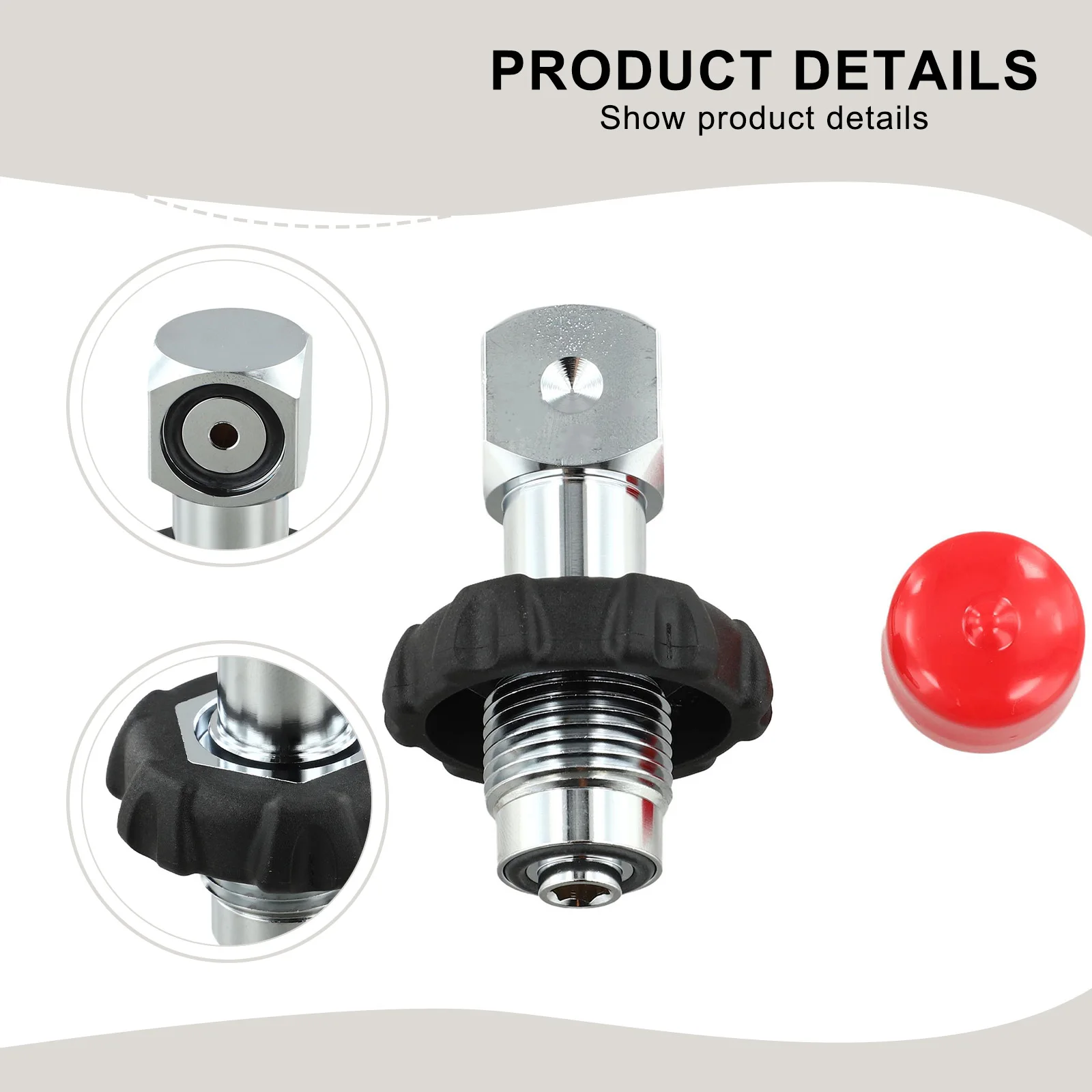 Diving Cylinder Tank Fill Adapter with DIN to For Yoke Valve Conversion Suitable for Scuba Equipment with 300BAR Pressure Rating