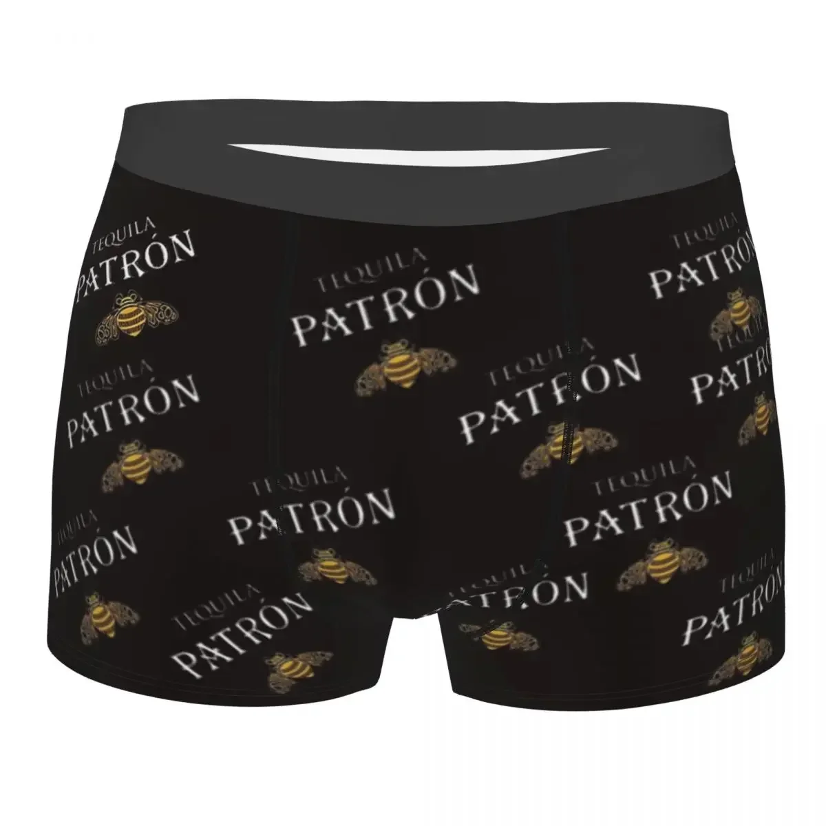 Patron Tequila Logo Classic Man's Boxer Briefs Bacardi Highly Breathable Underwear Top Quality Print Shorts Birthday Gifts