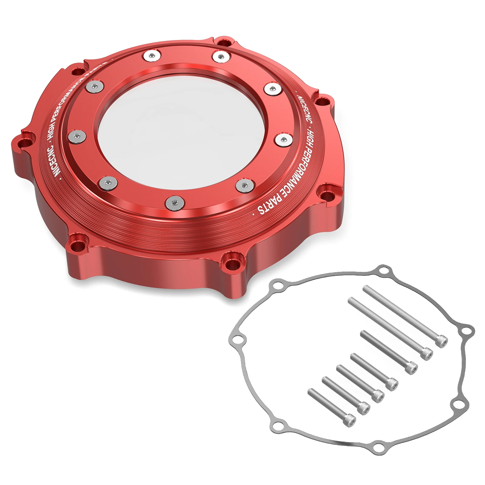 NICECNC Für Yamaha YFZ450R 2009-2023 ATV Motor Klare Kupplungsabdeckung Schutzabdeckung Für Yamaha YFZ450 2006-2009 – Detail 9