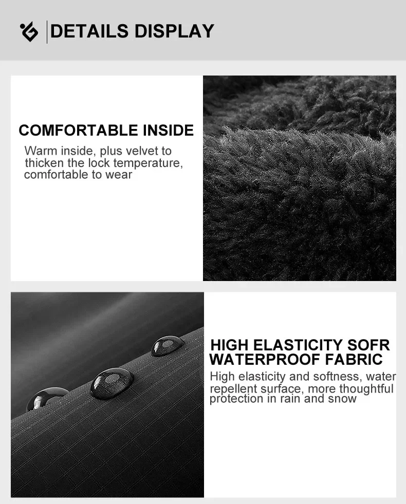 Unisex Touch Screen Winter Gloves With Fourchettes For Sports Windproof Warm Durable Perfect For Fishermen Outdoor Adventures