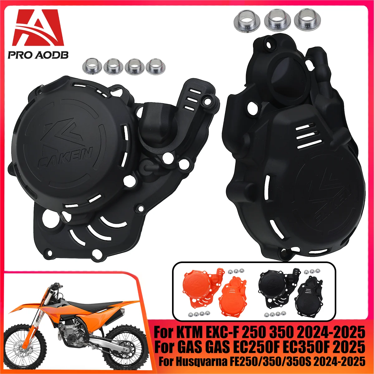 

Motorcycle clutch ignition protection cover For KTM 2024 2025 EXC-F250/350 XW-F350 For Husqvarna FE250 For GASGAS EC250F EC350F