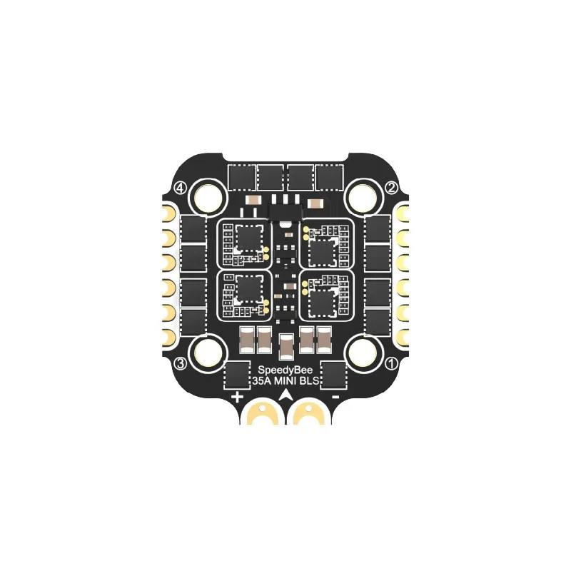 SpeedyBee F405 BLS V2 Flight Controller 4in1 35A Mini ESC Stack 20x20 Montagegat voor FPV Racing Drones