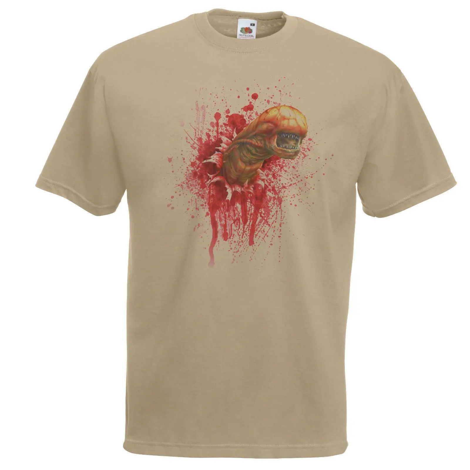 Нагрудная футболка с изображением инопланетянина ксеноморфа научной фантастики