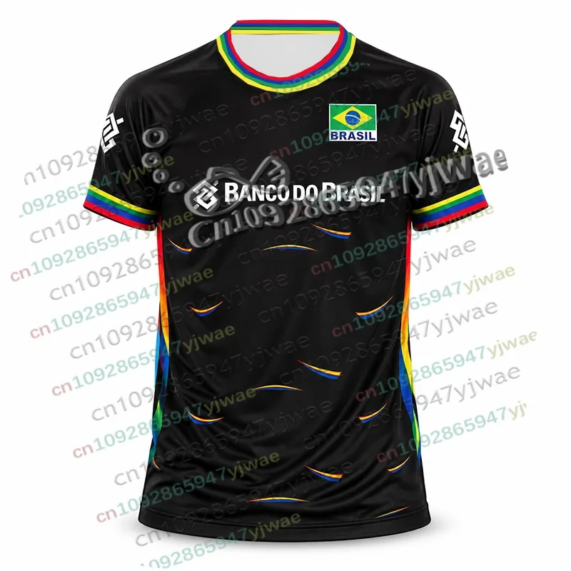 2026 CBV Brazil Unisex Volleyball Jersey Beach Volleyball Mesh Breathable Shirt Autumn Men Women Sport Quick Dry Men's Clothing