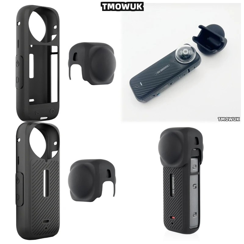 

For Insta360 X4 Sport Silicone Protector With Airflow Channels | Anti-Scratch & UV Blocking
