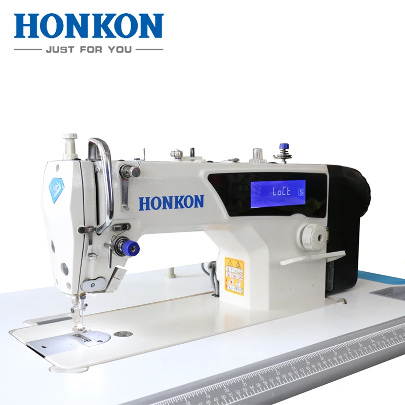 

Effective Mechatronics HK-9989-D4 High Speed Computer Lockstitch Sewing Machine with Touch Screen and Auto Foot Lifter