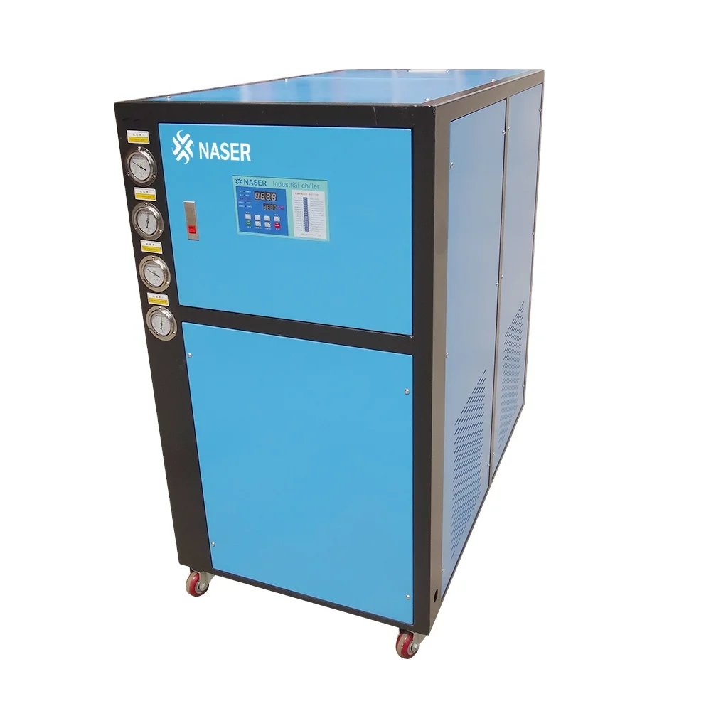 للمبرد الصناعي 10HP مبرد المياه المبردة للتحكم في درجة الحرارة المستقرة في حقن صب