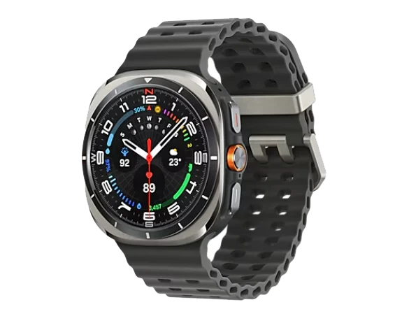 Samsung Galaxy Watch Ultra,Super AMOLED,1,5 inch,Exynos W1000 (3 nm),590 mAh,LTE-versie,Smartwatch