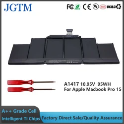 JGTM Genuine Laptop Battery A1417 for macbook pro 15
