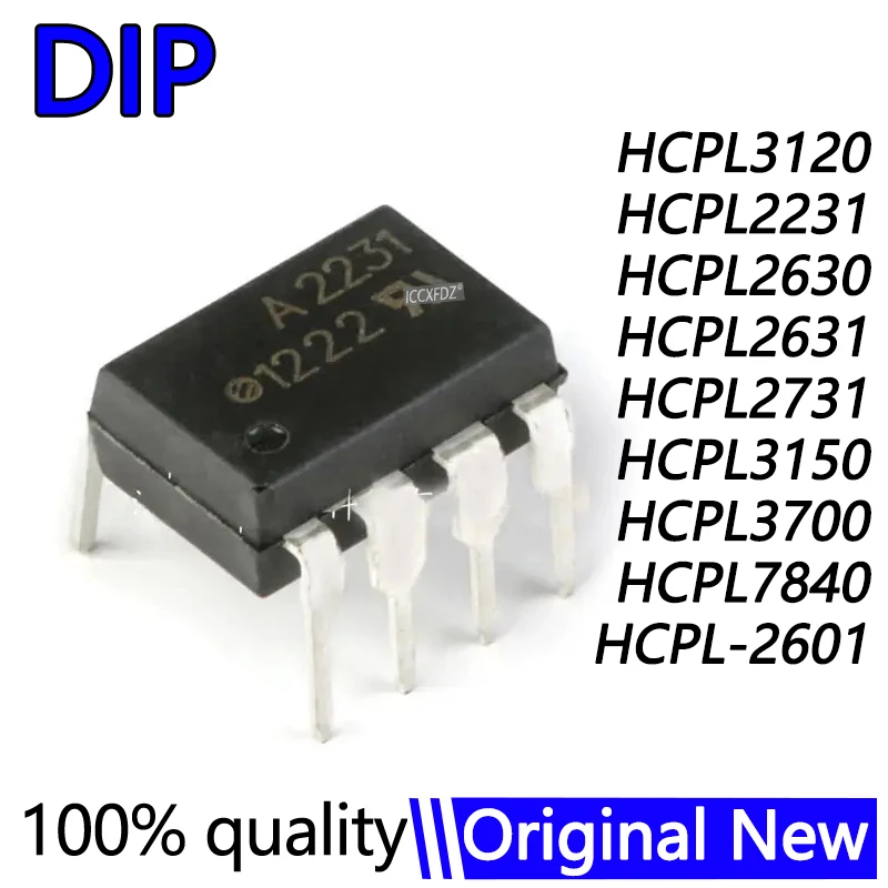 10PCS HCPL3120 HCPL-3120 DIP-8 FOD3120 HCPL-3700 HCPL-2231 HCPL2630 HCPL-2630 HCPL-7840 HCPL-2631 HCPL-3150 HCPL-2731 HCPL-2601