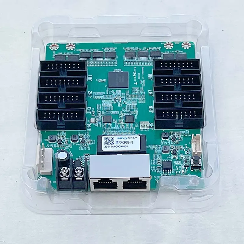 Novastar MRV208-N Приемная карта Контроллер видеостены Открытый Крытый светодиодный экран RGB HBU75 DIP SMD Полноцветный модуль