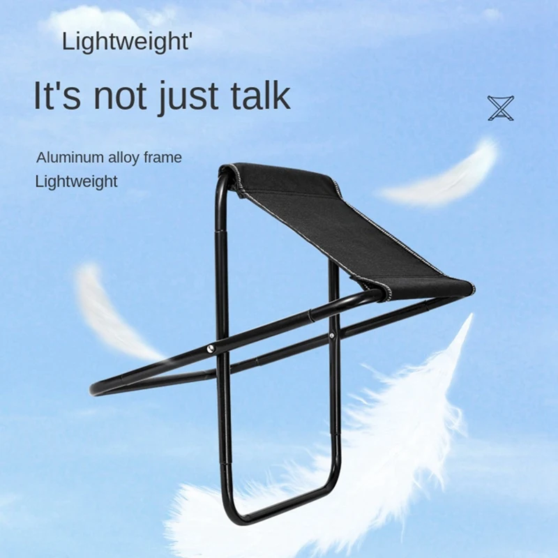 N38R_Outdoor-Klapphocker, tragbarer Hocker, extra groß