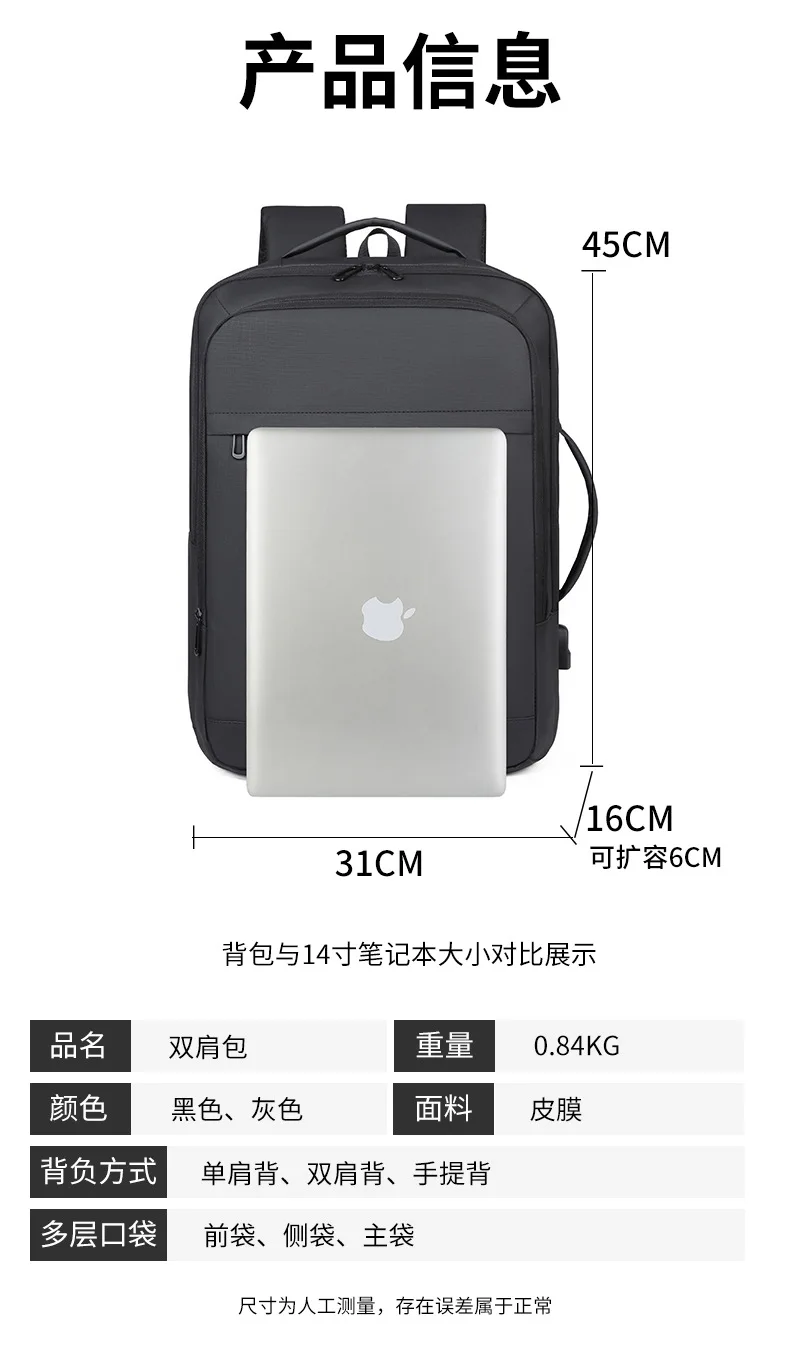 Backpack for Men & College Students,Laptop Commuter Bag with Ergonomic Comfort for Business Travel,Campus & Weekend Trip