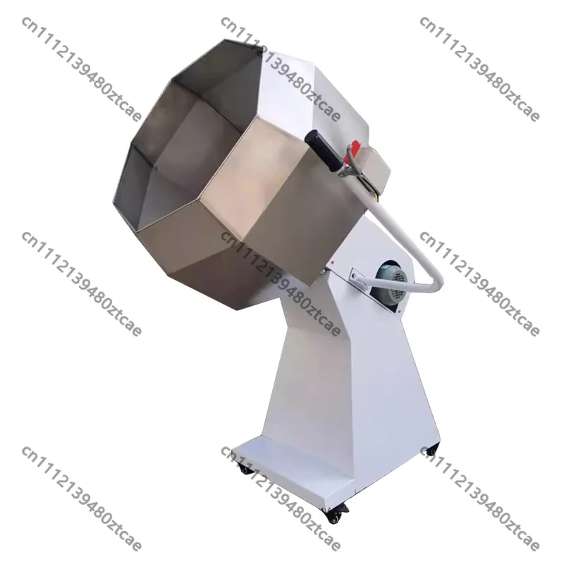 Industrial Octagonal Drum Food Mixer Snack Almond Chips Seasoning Mixing Machine Bakery Seasoning Blending Device