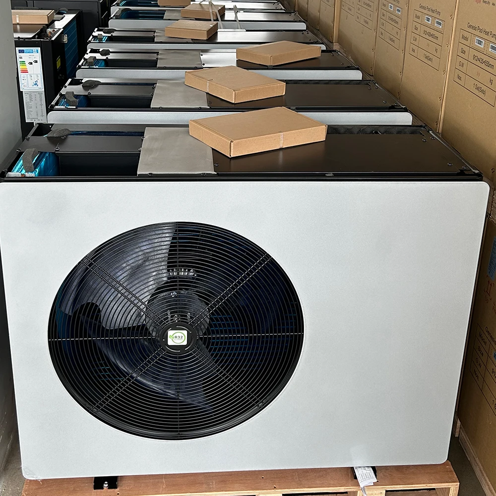 Heating Cooling Air To Water Heatpump R32 DC Inverter Air Source Heat Pump Water Heater