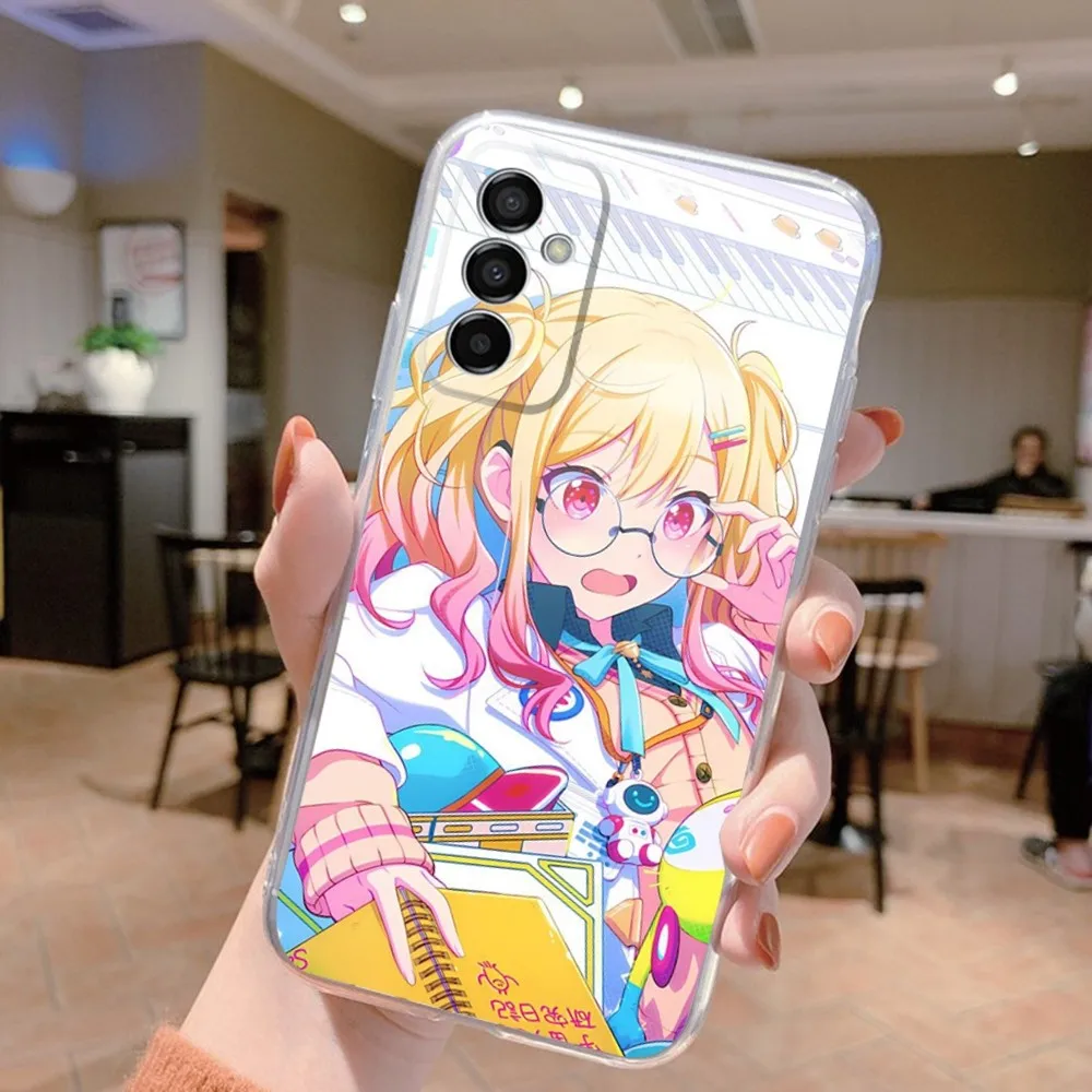 Music Game P-Project Sekai Phone Case Silicone For Samsung S30,S23,21,22,20 Ultra,S20 FE lite,S10,9,PIus Note20ultra Cover Clear