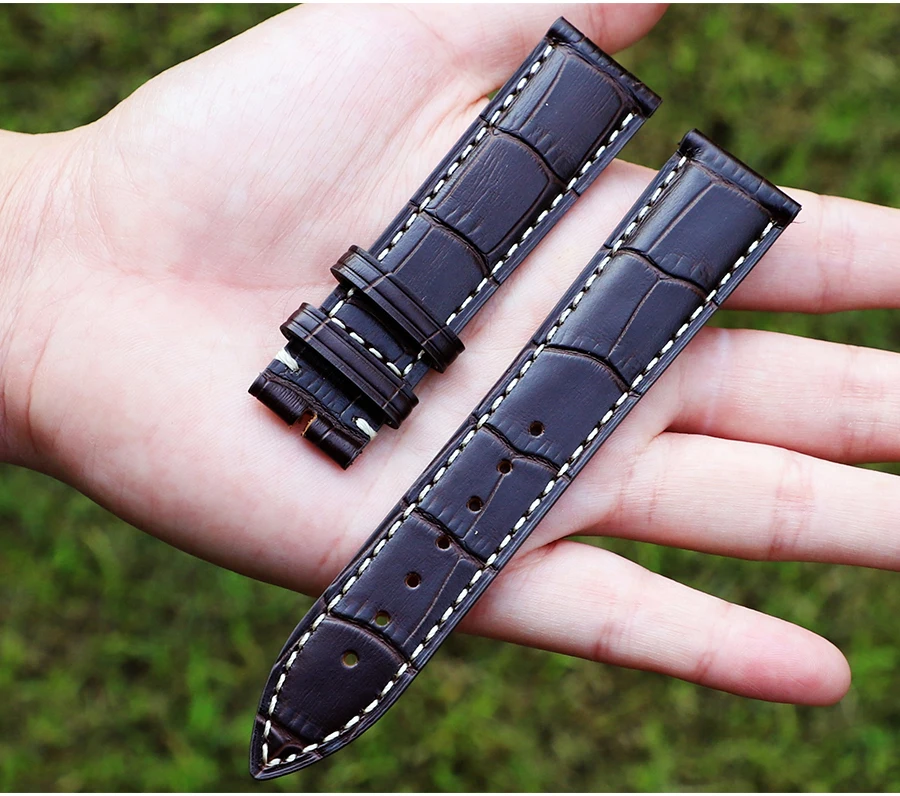 Leather Watch Strap for Longines Master Elegant Watchband Longines 1832 Record 13mm 14mm 15mm 18mm 19mm 20mm 21mm 22mm Band