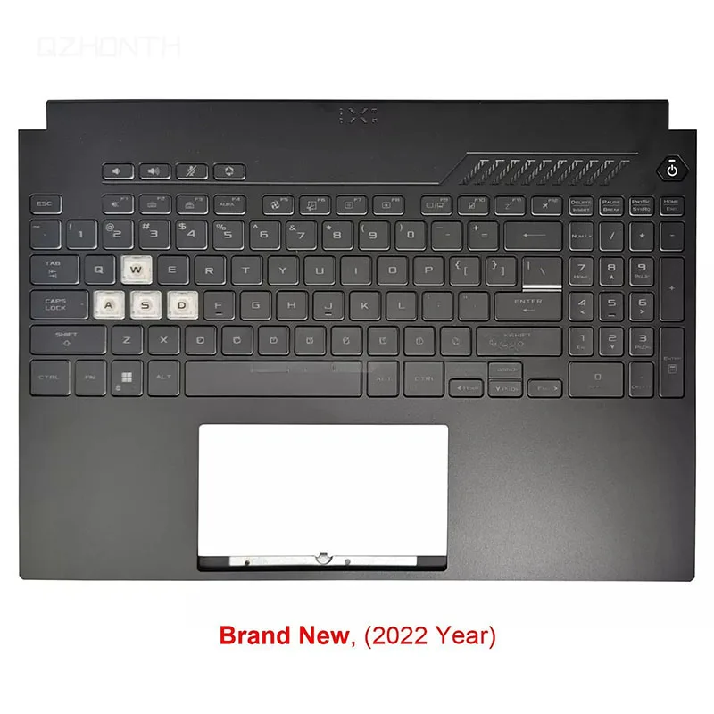 Palmrest with Backlit Keyboard For ASUS TUF Gaming A15 F15 FA507 FA507R FX507Z FX517  2022 Year