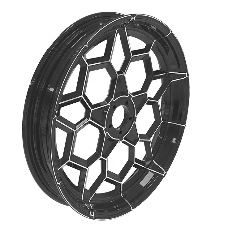 INCA Customizable CNC 18-3.75 3D Style Wheel Rim for Vrod Night Rod Muscle Fat Boy Breakout-New Motorcycle Adaptations Accessory