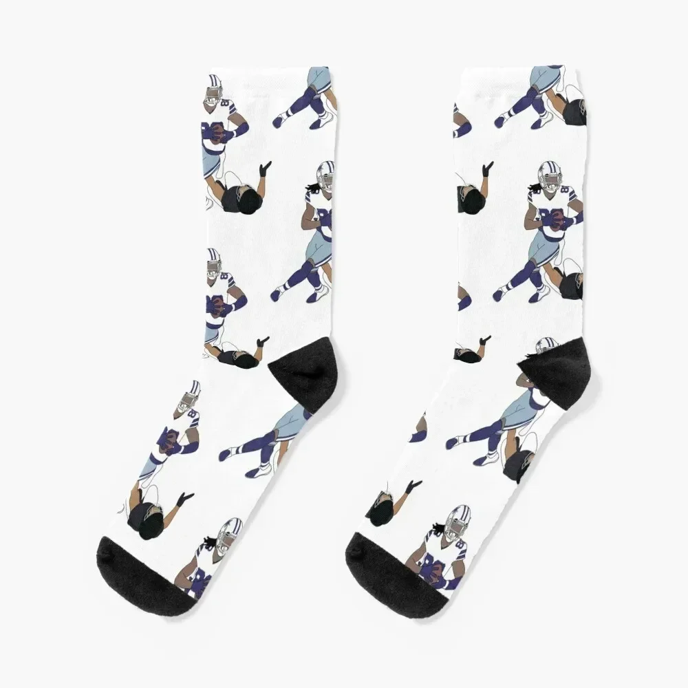 CeeDee Lamb Passing Trough Socks Thermal man winter floor christmass gift new year Socks For Women Men's