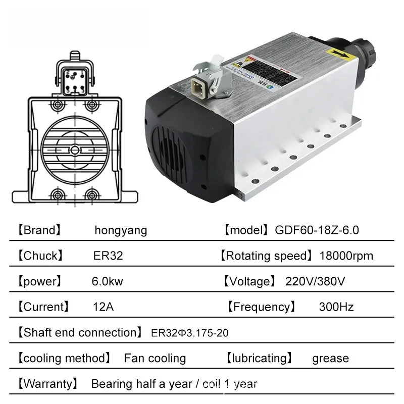 Motor de husillo para máquina - Woodworking Machines reseña y precio