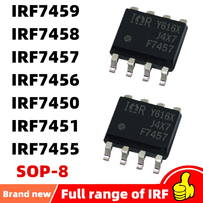 IRF7459 IRF7458 IRF7457 IRF7456 IRF7450 IRF7451 IRF7455 TRPBF SOP8 IC Chip MOS field effect transistor STM32F103C4T6A STM32F103Z